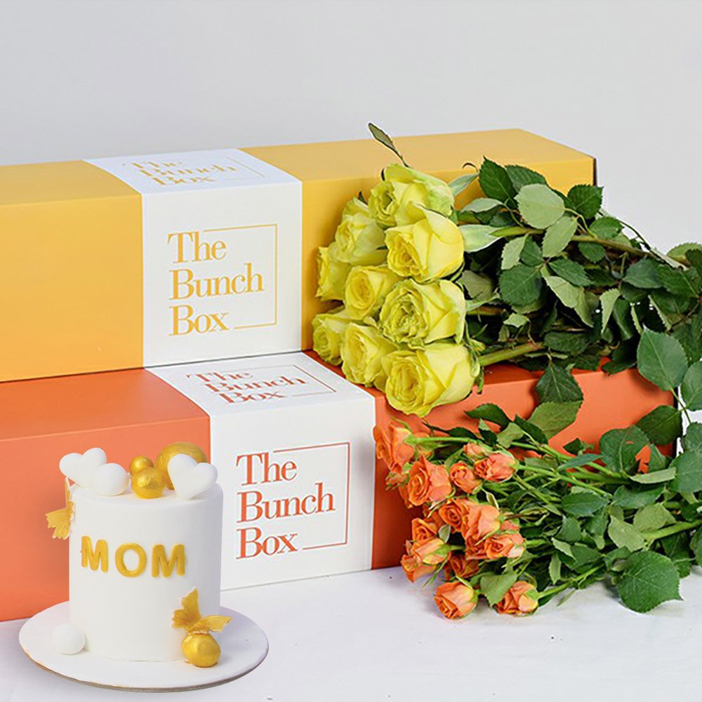 yellow & orange roses