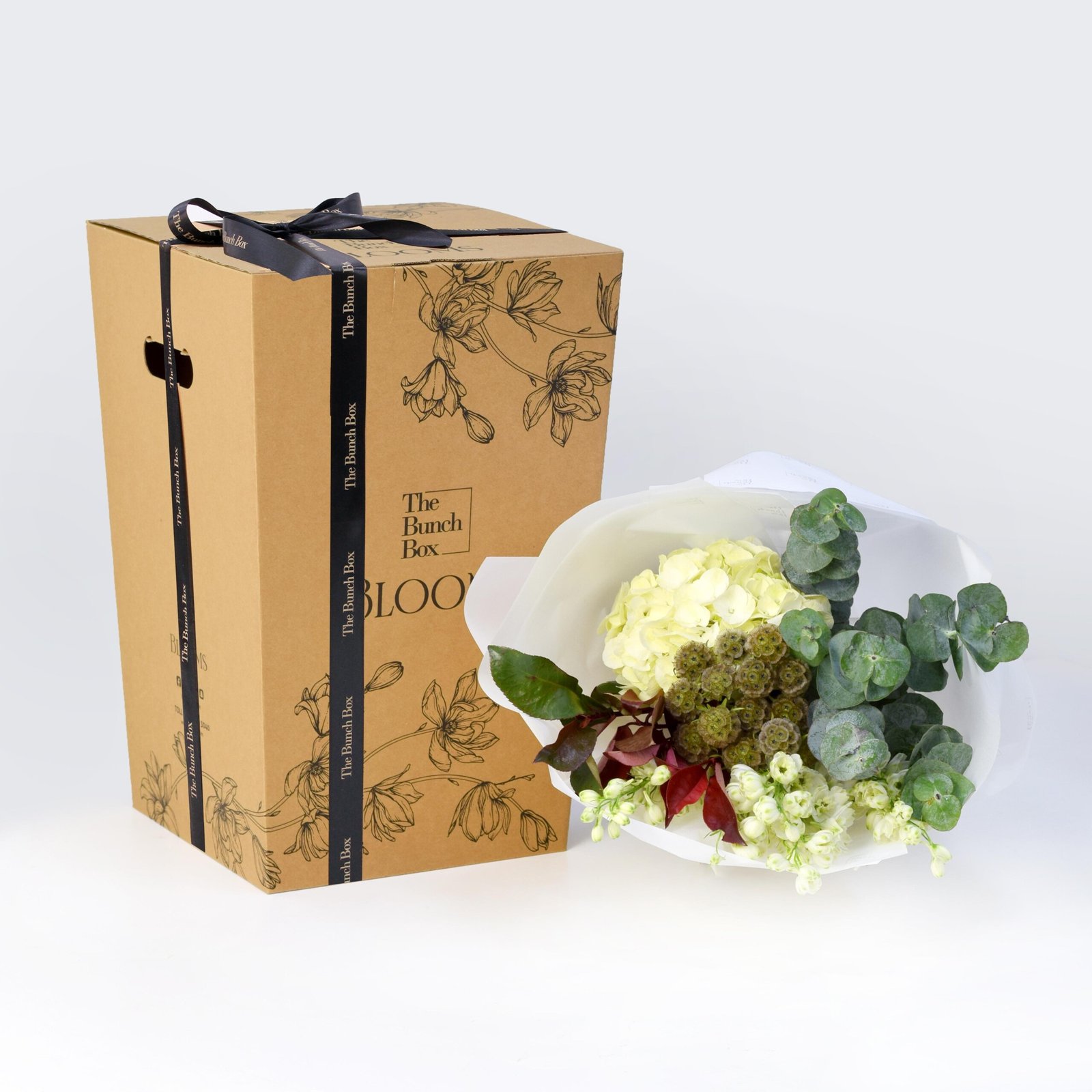 white flowers bunch bookey