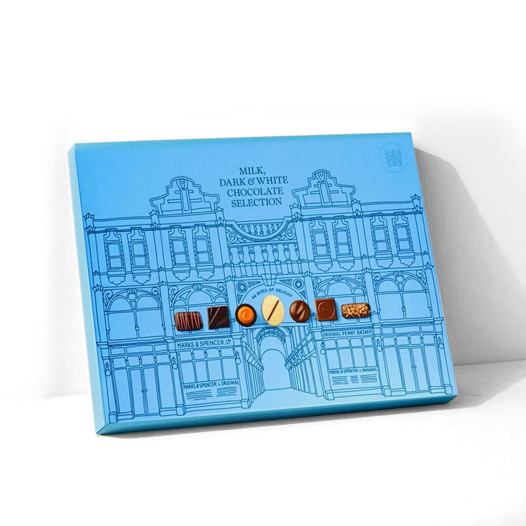 Milk, Dark and White Chocolate Selection Box