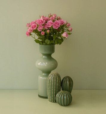 Fresh Blush Bloom Vase